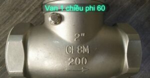 van 1 chiều phi 60