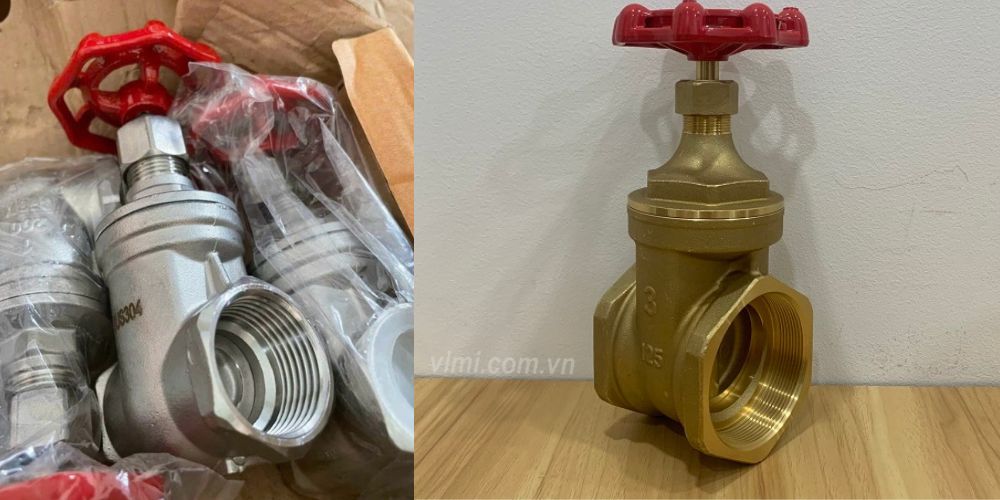 van chặn nước nối ren