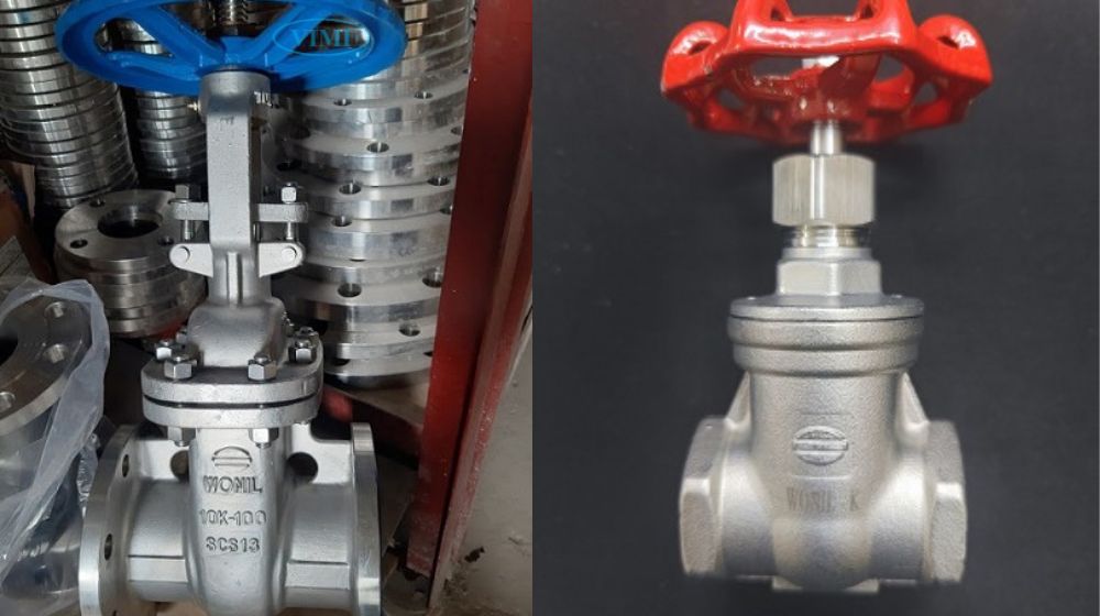 van cổng inox hàn quốc