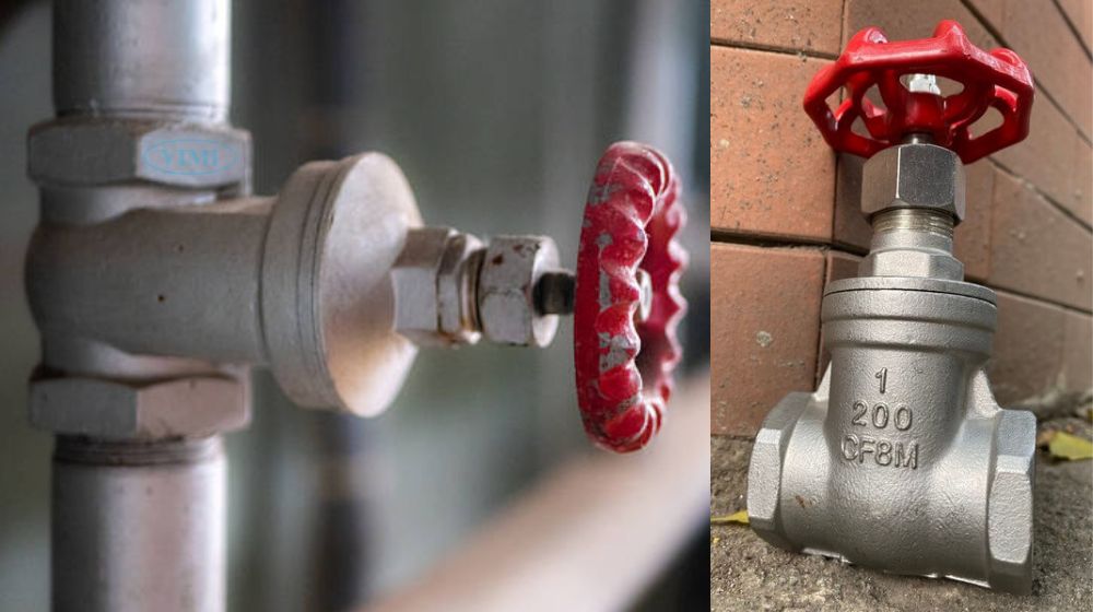 van cổng tay vặn inox