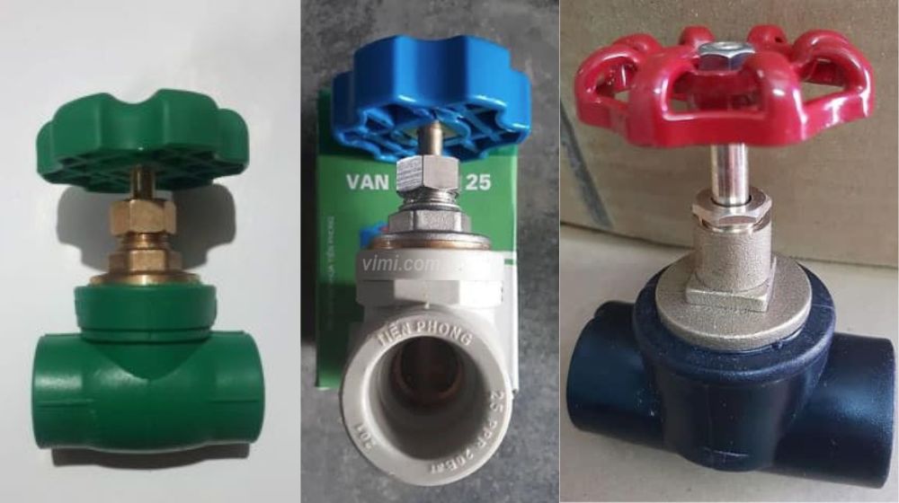 van cổng tay vặn nhựa