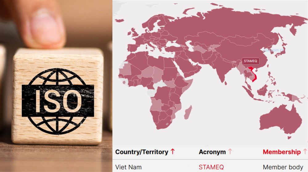 việt nam là thành viên của iso