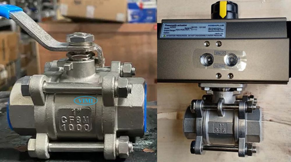 3pc Ball Valve - 3 Piece Ball Valves 3pc ball valve thân inox 316