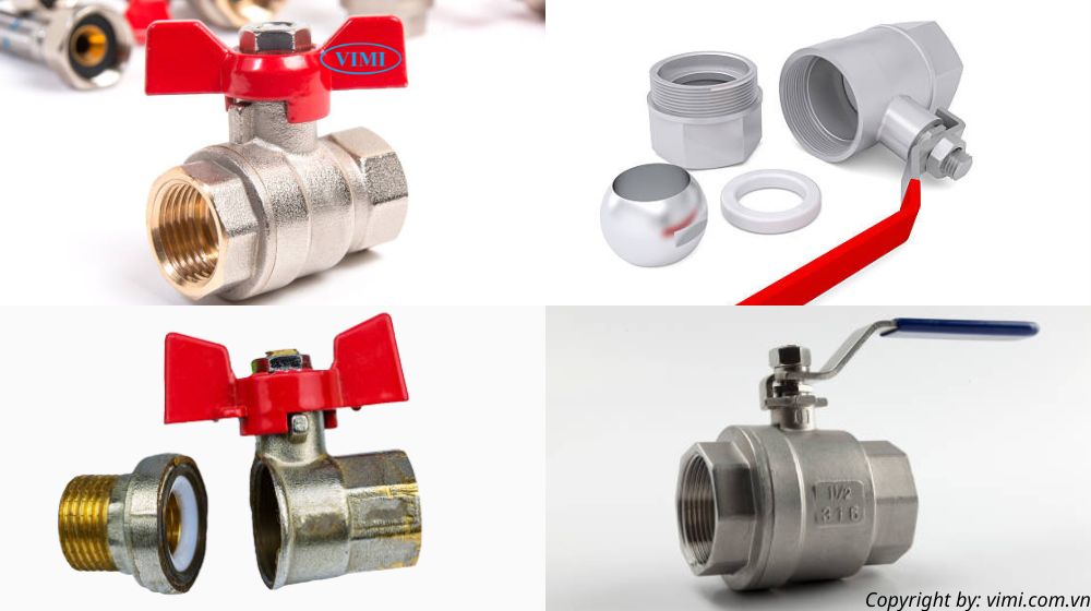 2 PC ball valve là gì - 5 yếu tố cốt lõi cấu tạo 2 pc ball valve