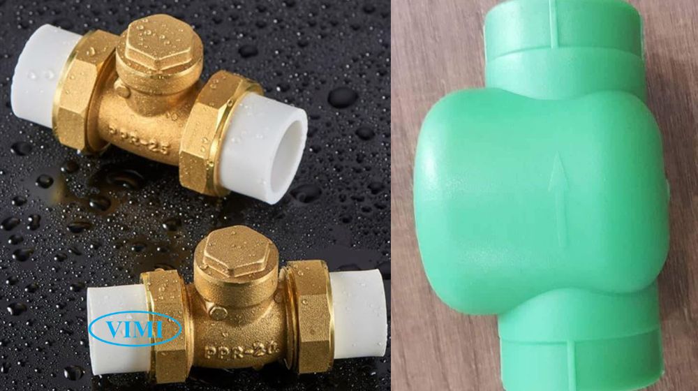 Tìm hiểu van 1 chiều PPR là gì cấu tạo van 1 chiều ppr lá lật