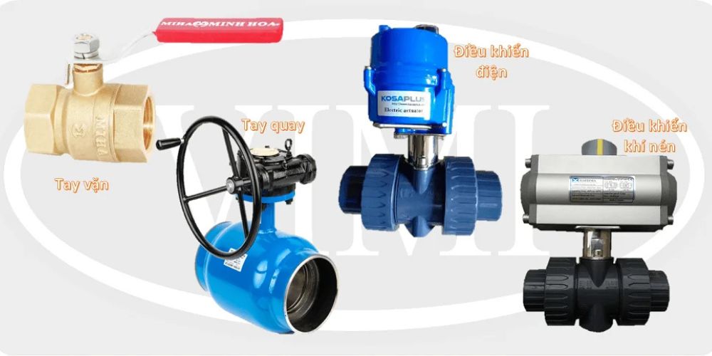 cấu tạo van bi điều khiển tự động