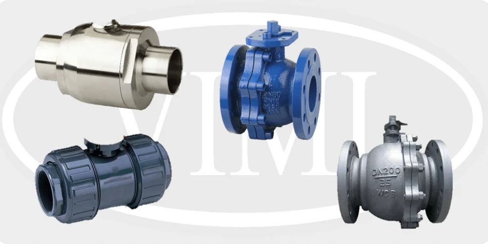 cấu tạo van bi phần thân