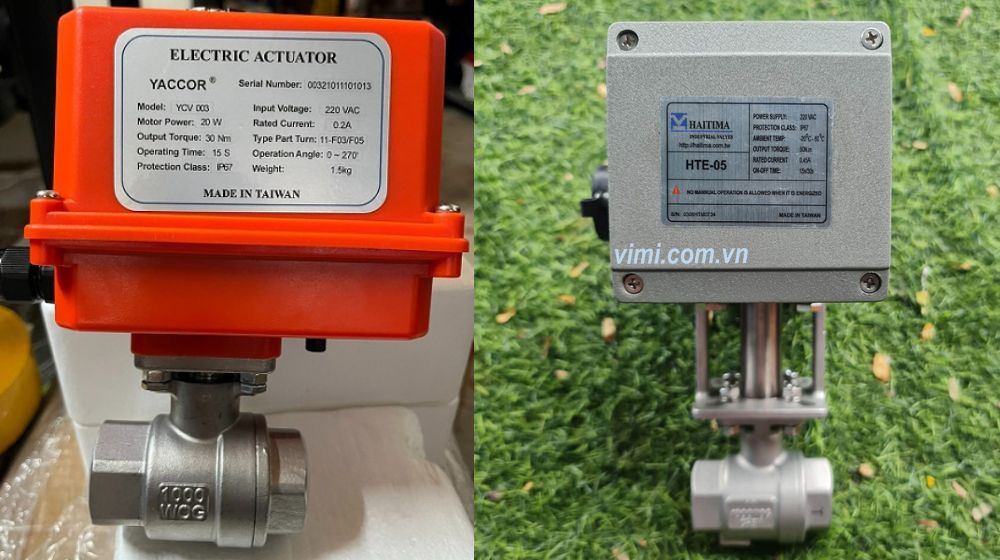 điện áp của van bi 2 mảnh điều khiển điện