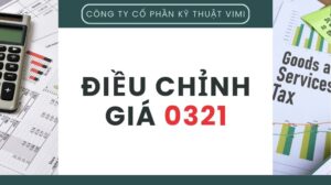 điều chỉnh giá 0321