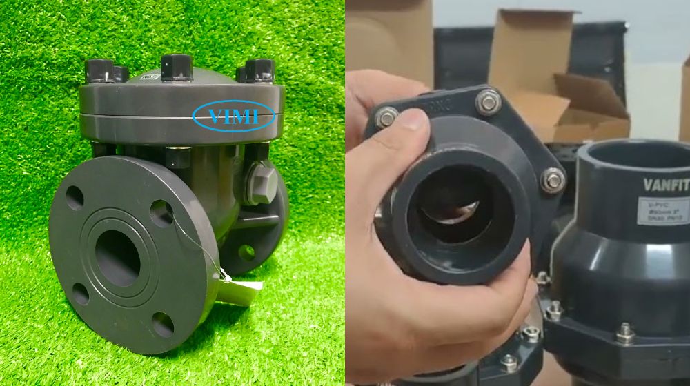 Van 1 chiều lá lật nhựa là gì kết nối van 1 chiều lá lật nhựa