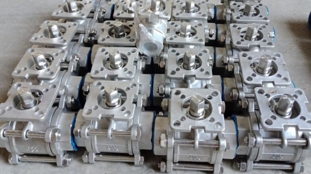 Van bi 3 mảnh nối ren kho van bi 3 mảnh nối ren