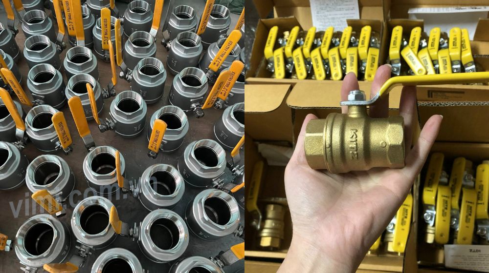 kho van bi nối ren