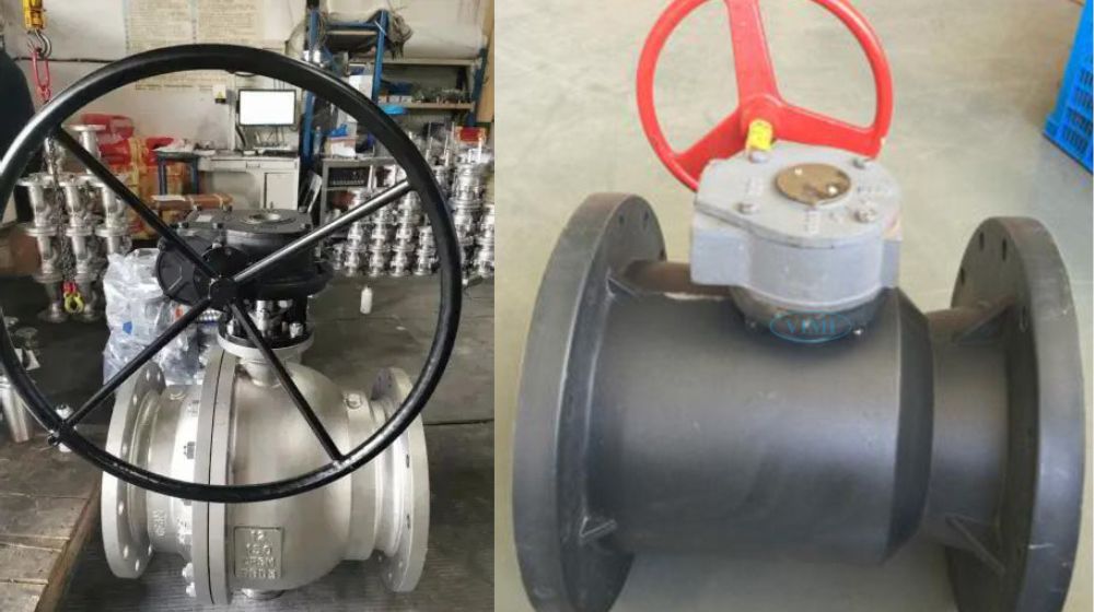 kích thước van bi dạng tay quay