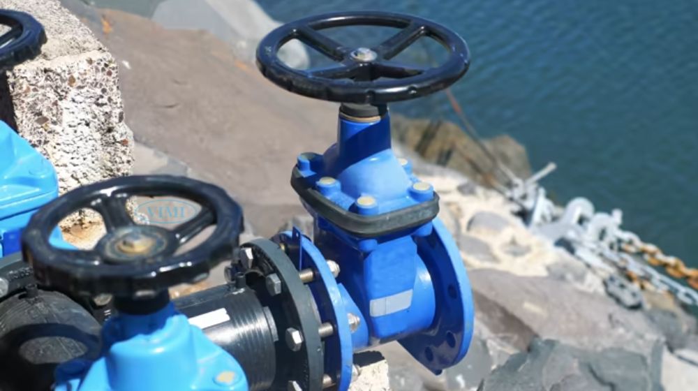 kích thước van cổng trong bảo dưỡng