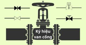 ký hiệu van cổng