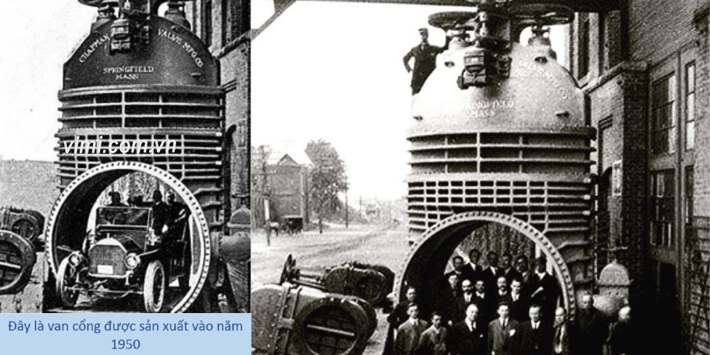 lịch sử van cổng 1950