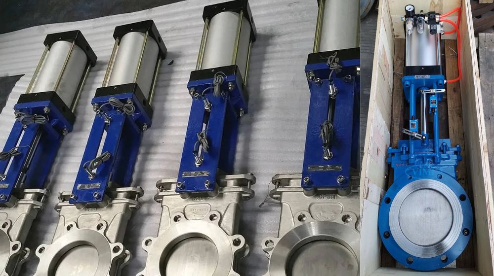 lỗi van cổng điều khiển khí nén