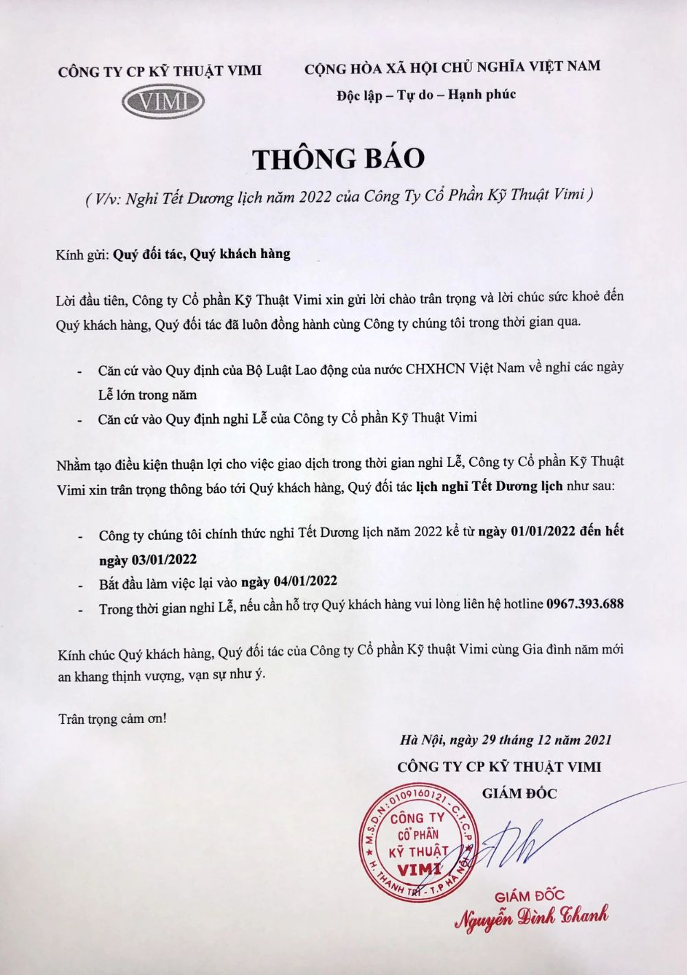 nghi tet duong 2022