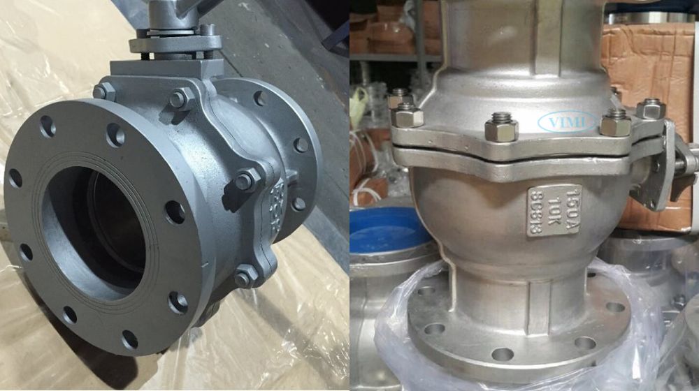 nhận biết van bi dn150