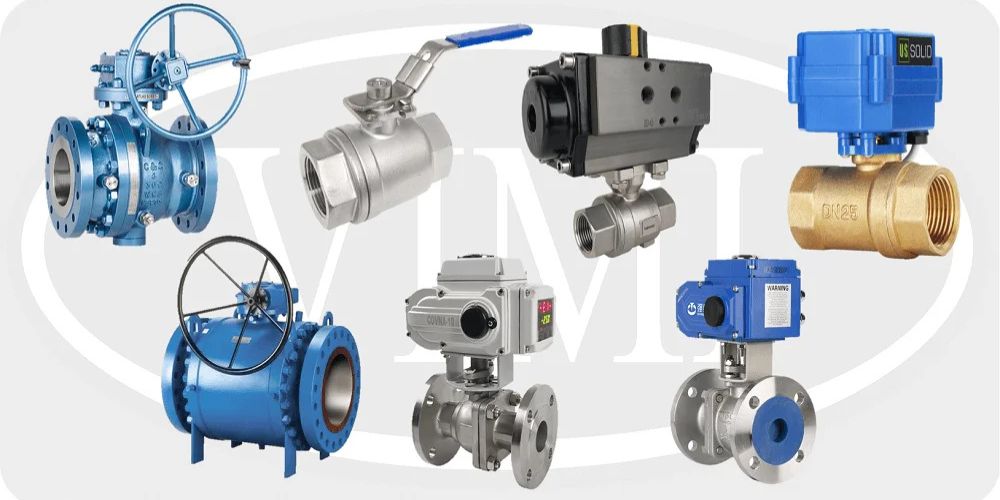 phương thức vận hành ball valve