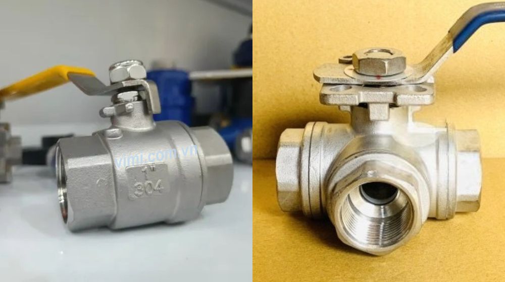 số cửa van của các loại van bi