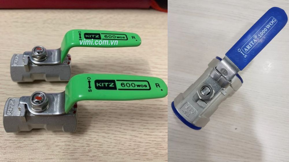 thương hiệu van bi hơi