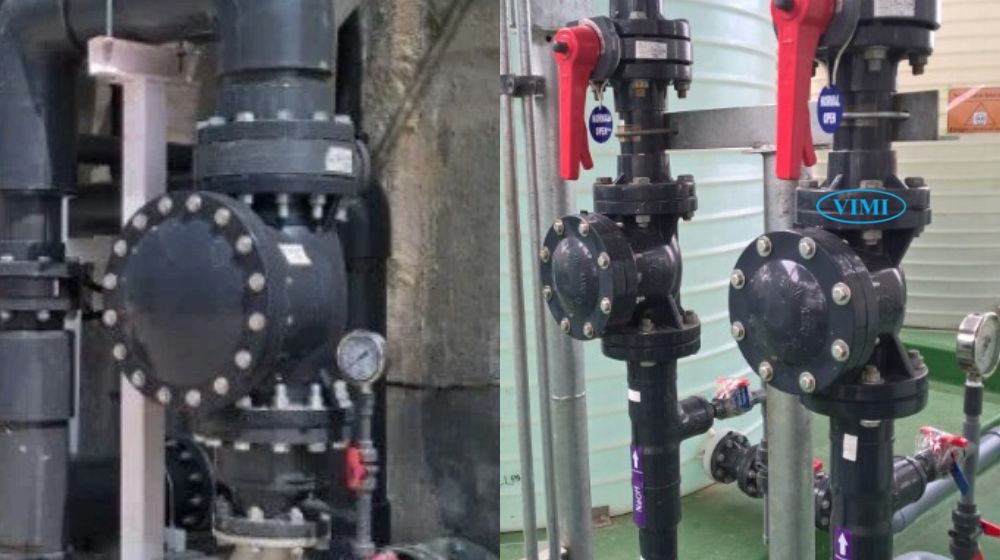 Van 1 chiều lá lật nhựa là gì ứng dụng van 1 chiều lá lật nhựa