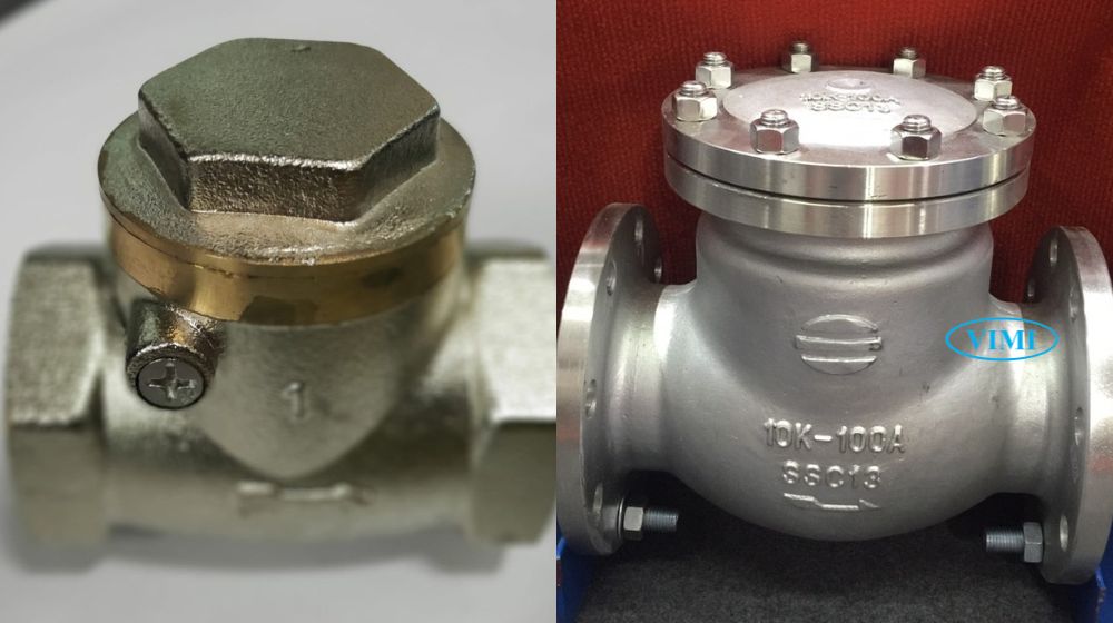Van 1 chiều lá lật inox là gì ưu điểm van 1 chiều lá lật inox