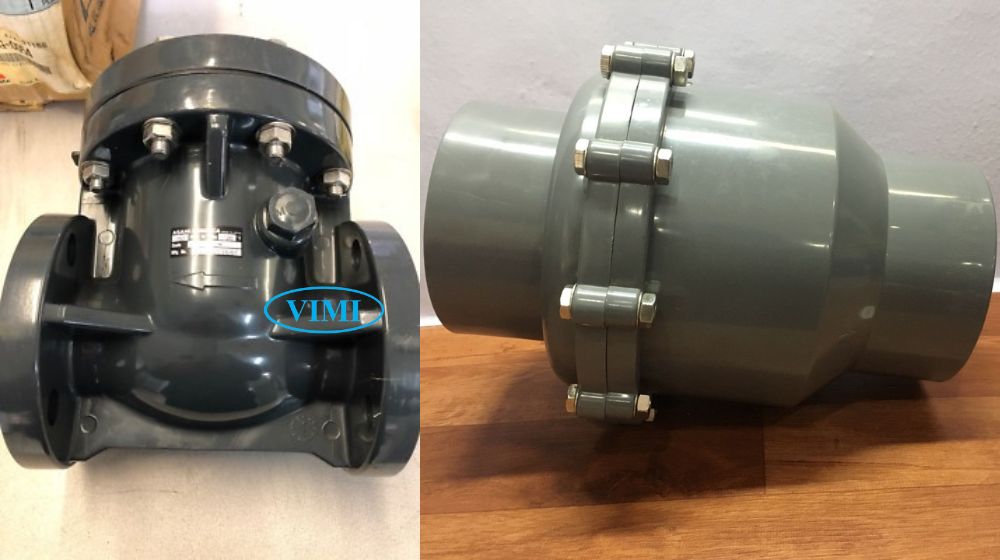 Van 1 chiều lá lật nhựa là gì ưu điểm của van 1 chiều lá lật nhựa