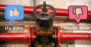ưu nhược điểm van cổng