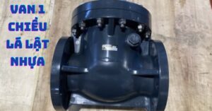 van 1 chiều lá lật nhựa