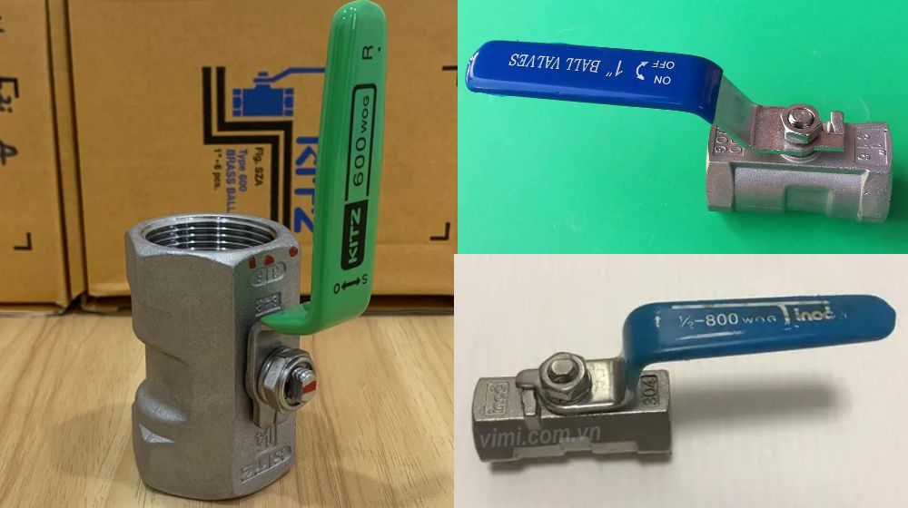 van bi 1 mảnh inox