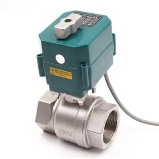 van bi 2 mảnh điều khiển điện