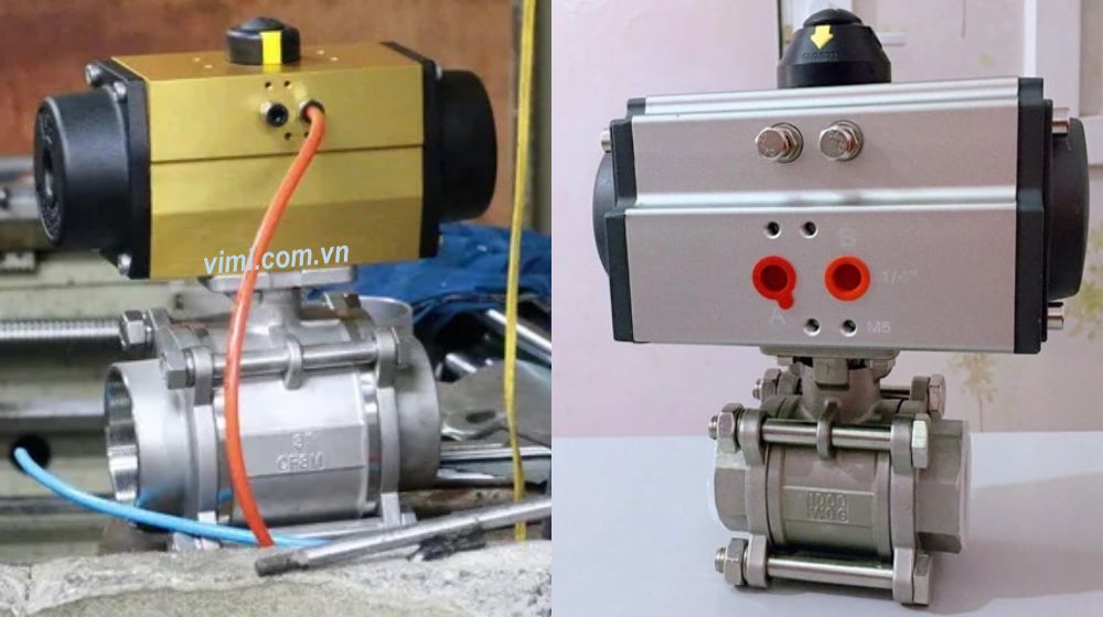 van bi 3 mảnh khí nén là gì