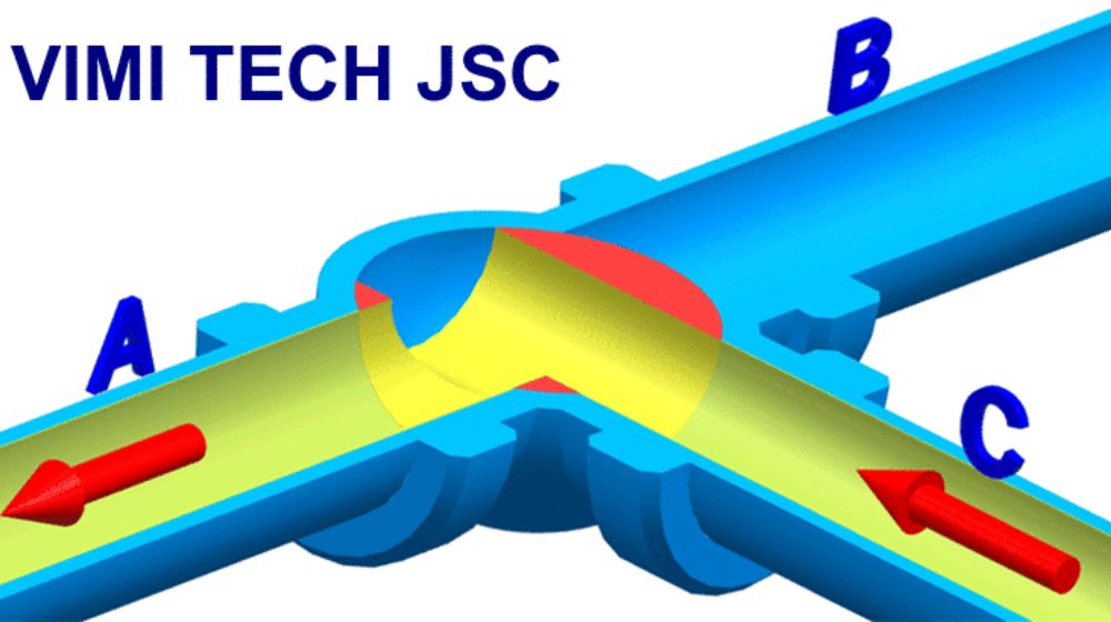 van bi 3 ngã chữ T