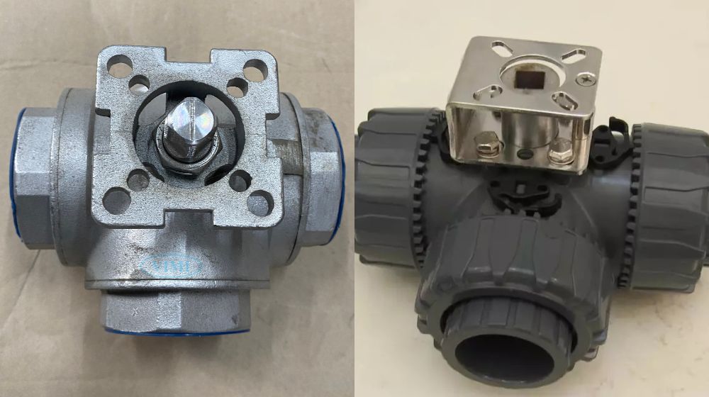 van bi có tán 3 ngã