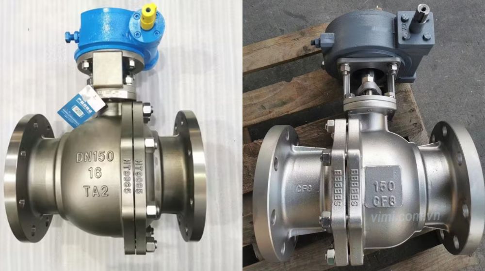 van bi dn150 tay quay