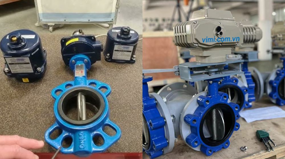 van bướm điều khiển điện