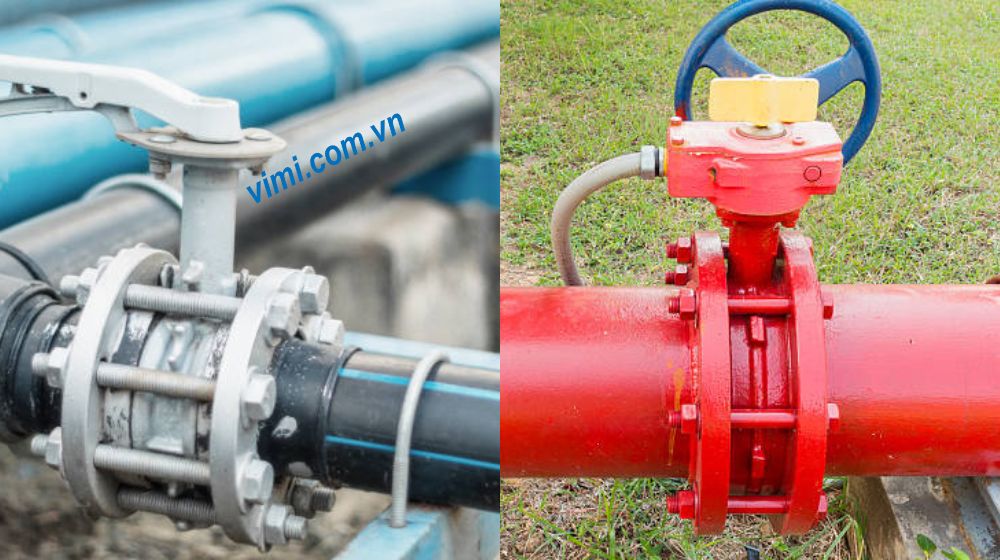 van bướm kẹp wafer