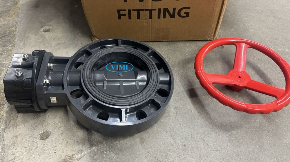 van bướm kiểu tay quay