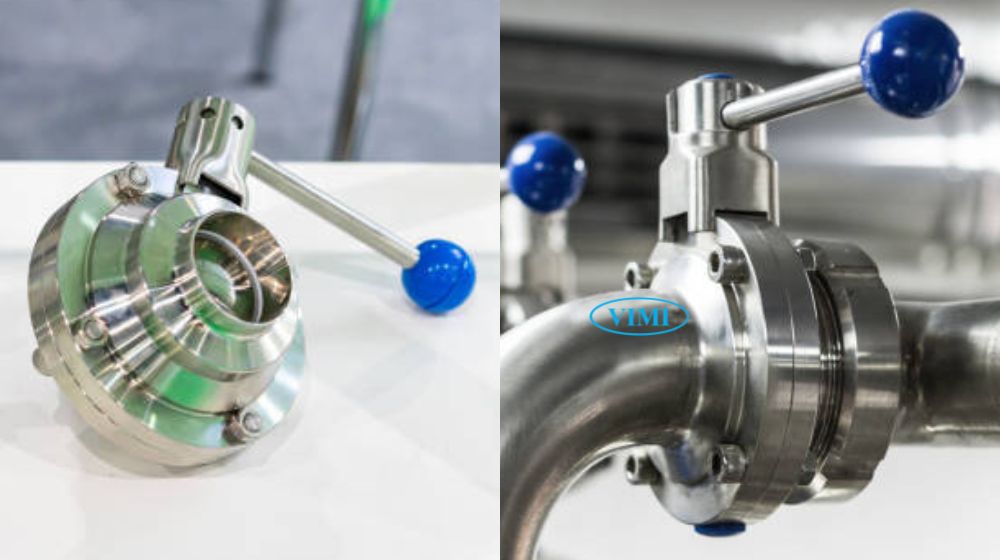 van bướm nối hàn