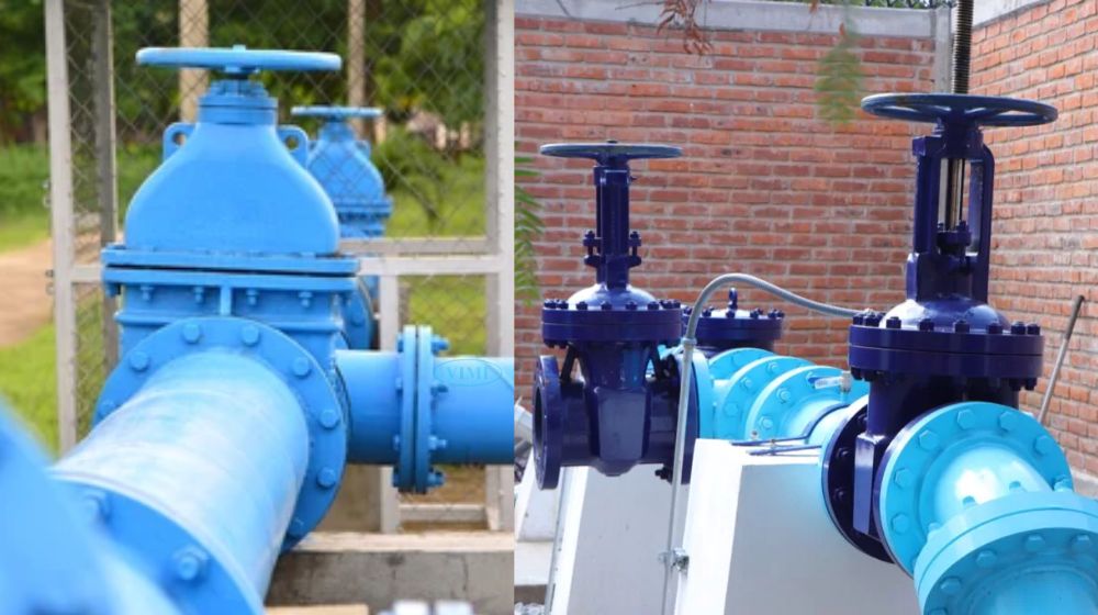 vận hành van cổng đóng