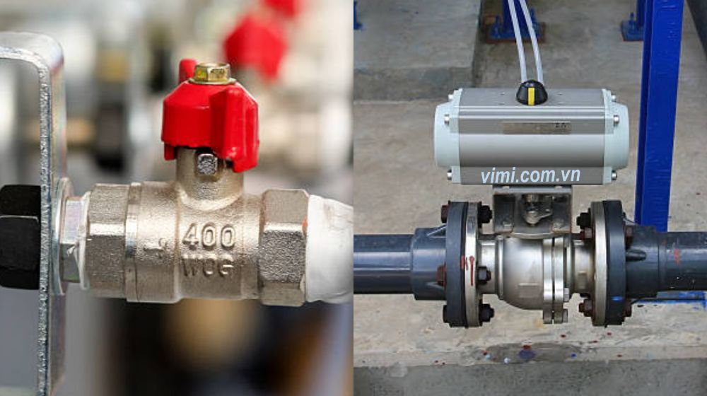 2 PC ball valve là gì - 5 yếu tố cốt lõi vật liệu 2 pc ball valve