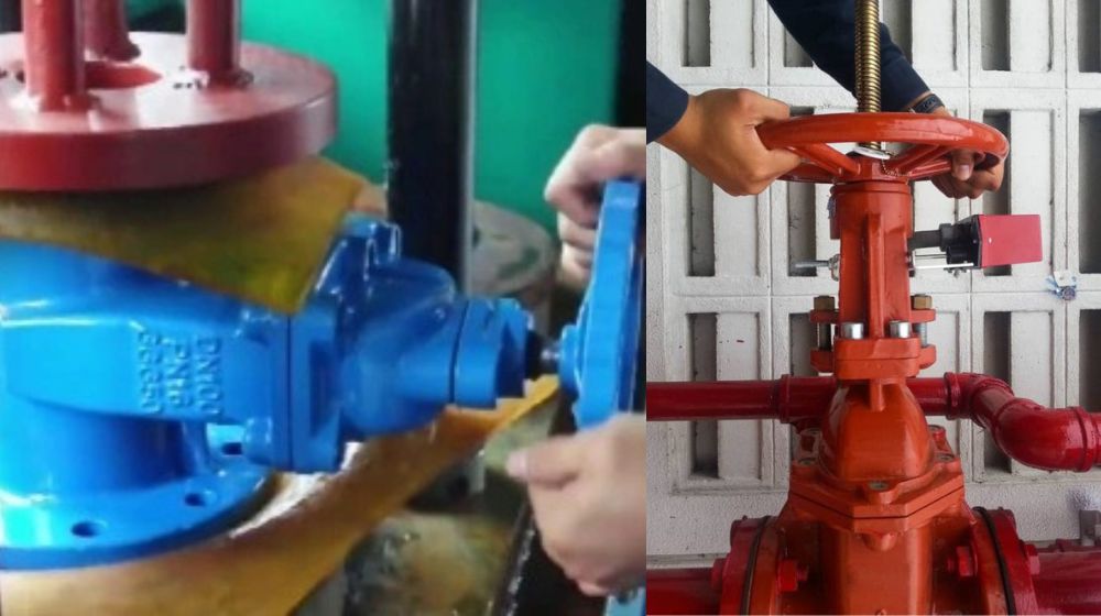 xác định cách vận hành van cổng