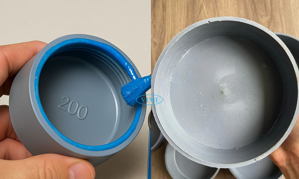 5 bước lắp đặt nắp bịt ống nhựa pvc 200