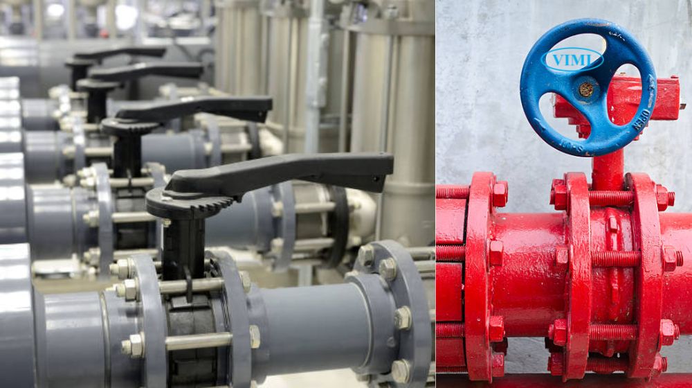 các loại van bướm kẹp