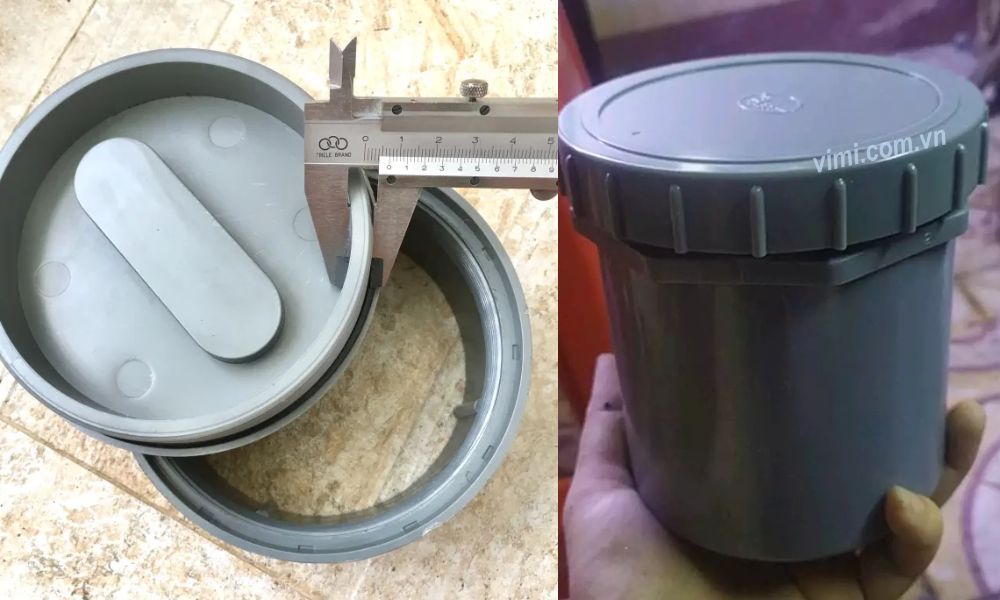 cách lắp đặt bịt xả thông tắc pvc 140