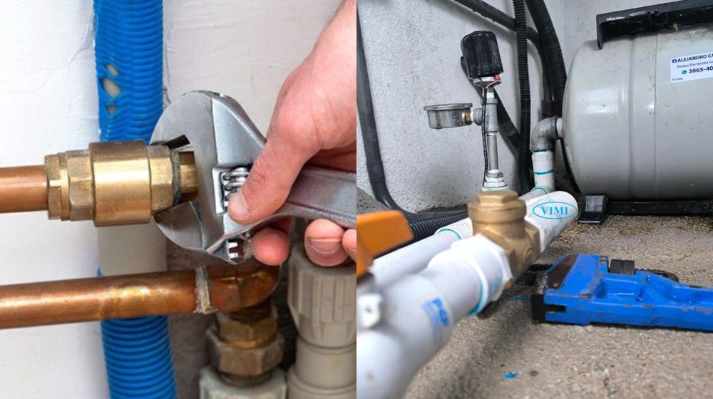 cách lắp van 1 chiều cho bồn nước