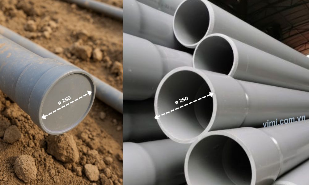 cách lựa chọn nắp bịt ống nhựa pvc 250