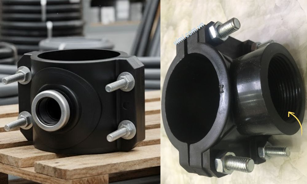 cổ đai của đai khởi thủy hdpe 110 63 nổi bằng cách nào